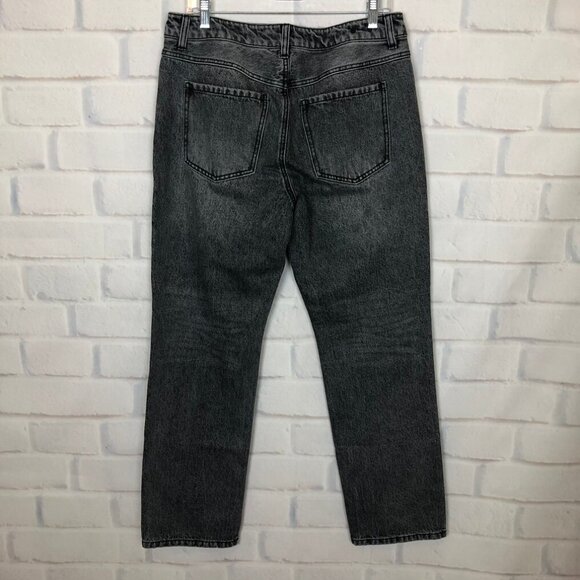 CAbi 4329 100% Boyfriend Jeans Size 6 Smoke Wash - Picture 3 of 7